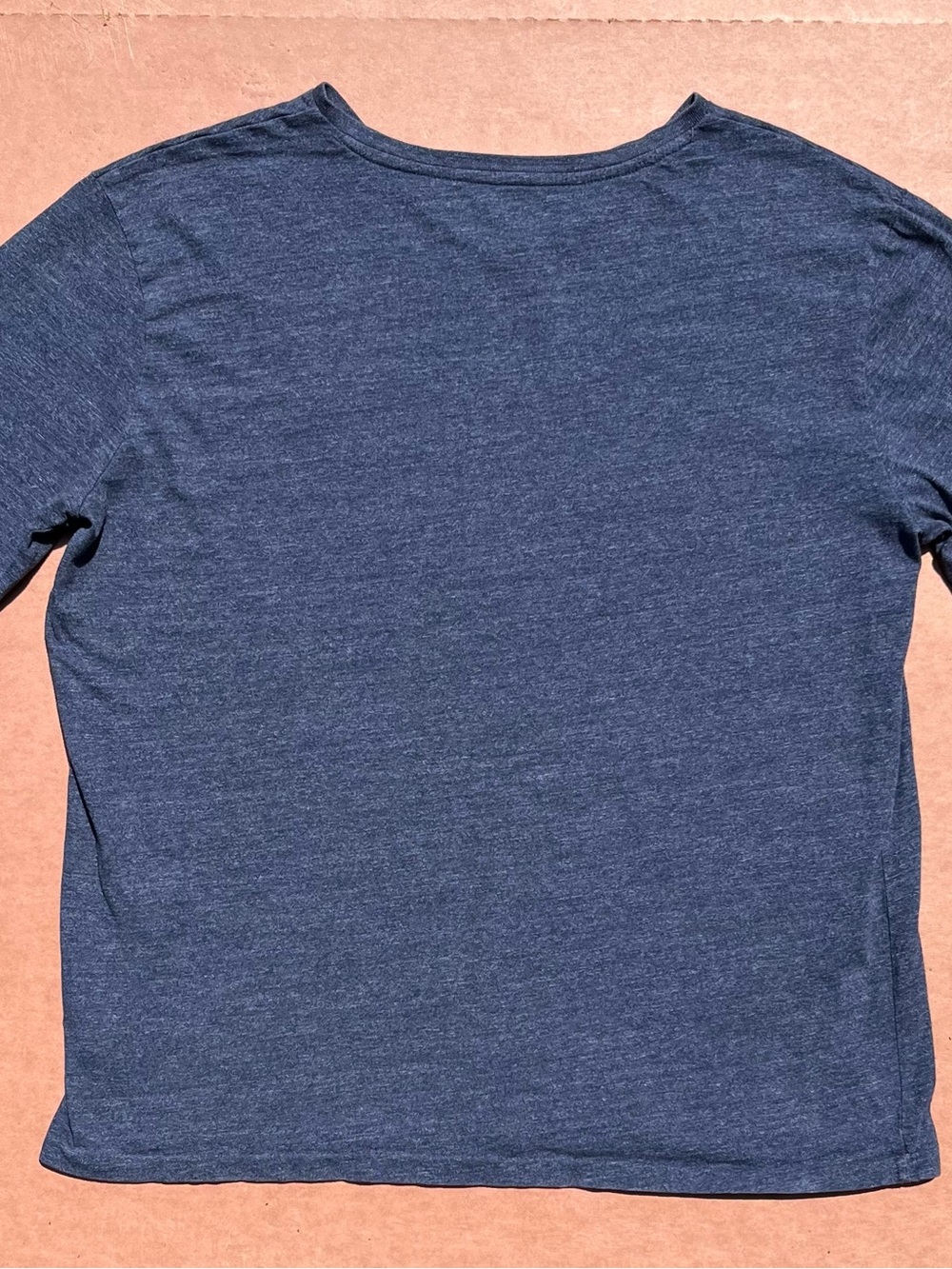 Polo by Ralph Lauren Men's Long-Sleeve V-Neck Tee in Navy Heather - Picture 6 of 6